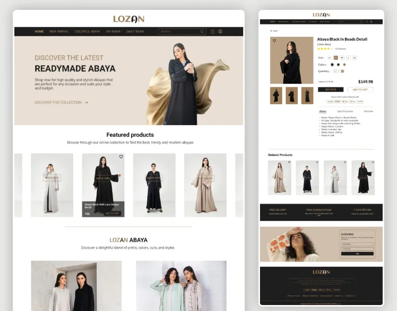 LOZAN Ecommerce
