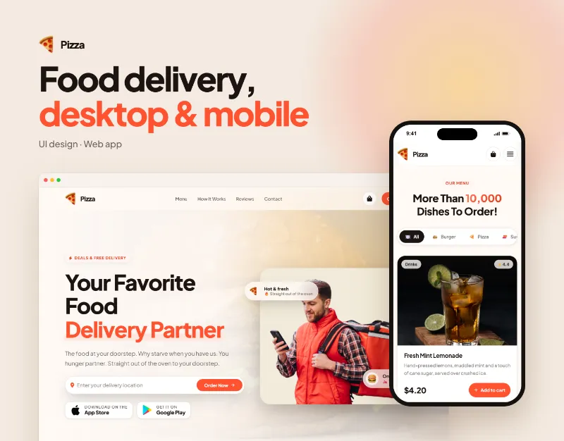 PIZZA — Food Delivery MVP